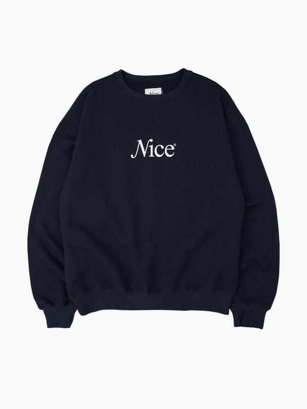 Naiseuwedeo Signature Crewneck (Navy)