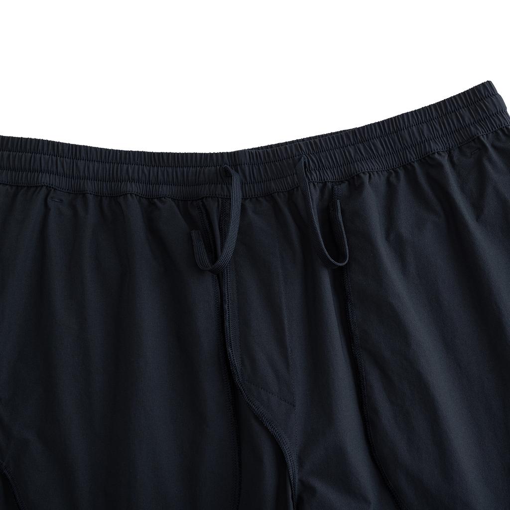 Anta Mens Woven Five-Point Sports Shorts Men Shorts Midnight-Black 152638514-1