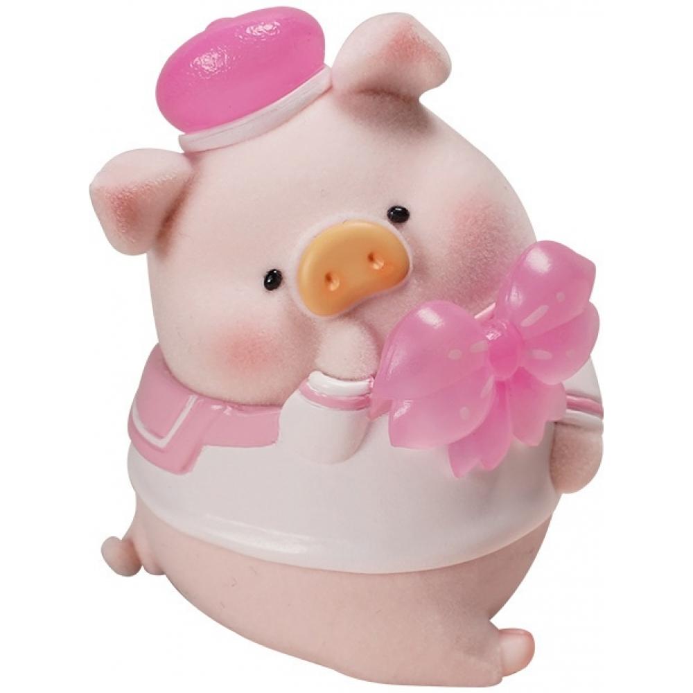 Lulu The Piggy ToyzeropluS X Cici S Story Lulu The Piggy Sakura Full Bloom SerieS 2  1boX  6pcS 