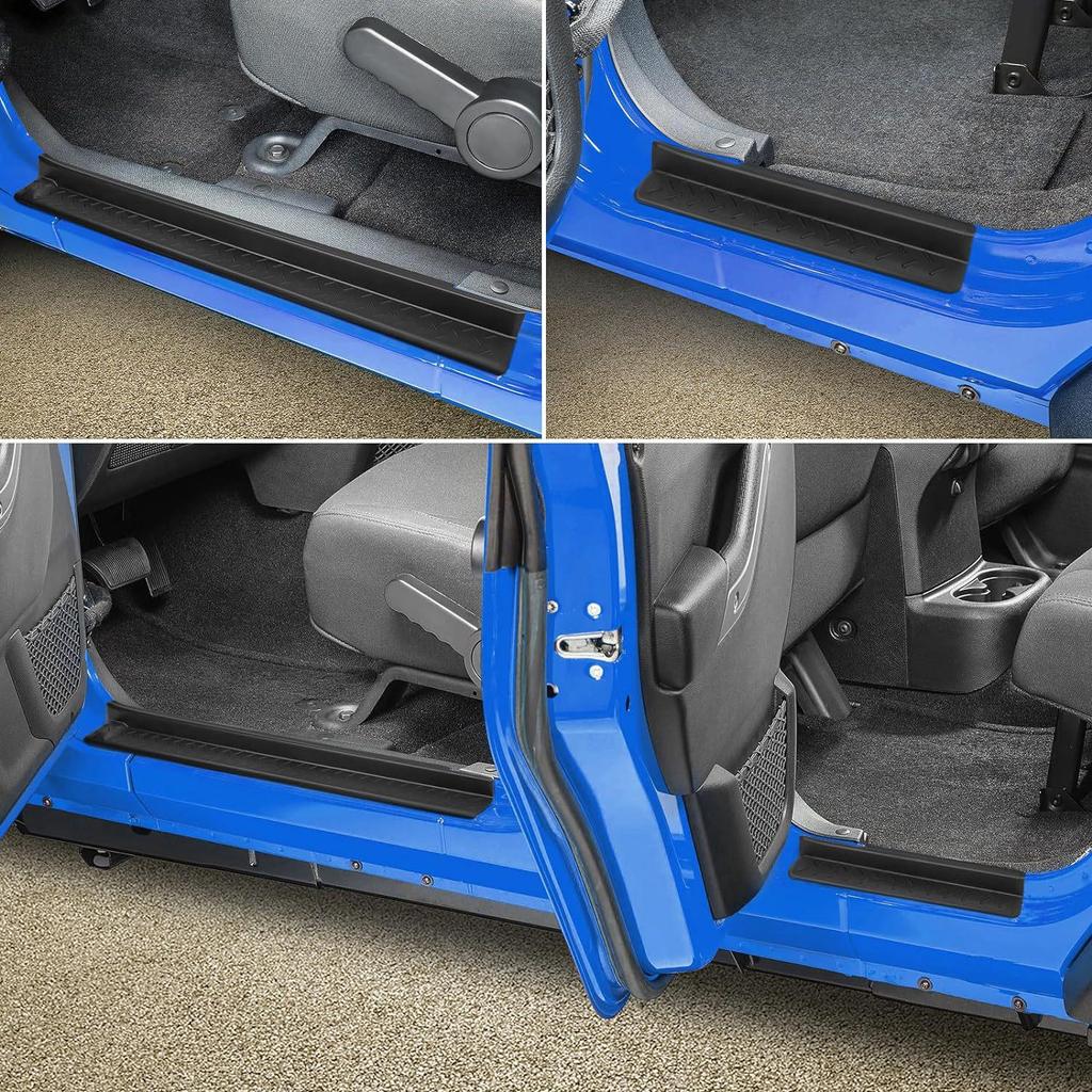 Wrangler JK JKU 4 Portas Proteção Interior Pedais Soleira