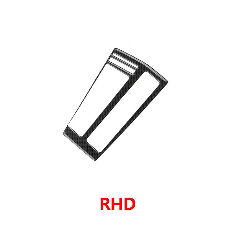 For VW Golf 8 GTI MK8    Car Interior Accessories Soft Carbon Fiber Decorative Stickers Gear Shift Panel Cover Trim