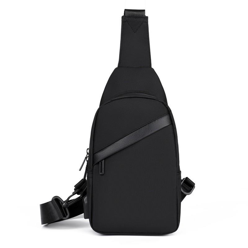 New Autumn Winter Men s Diagonal Cross Bag Fashionable Business One size fits all чёрный