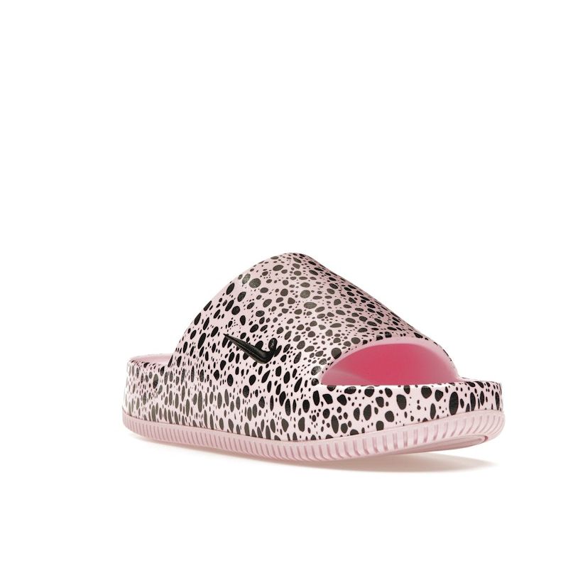 Nike Calm Slide Safari Pink (Womens) Women Sneakers Black HM5072-600