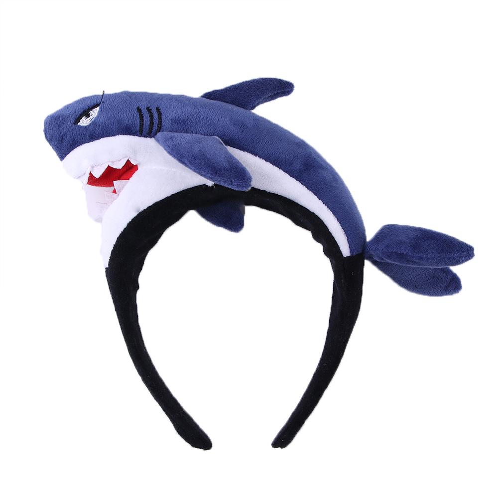 Cute Cartoon Dinosaur Animals Headbands Korean Shark Fish Hair Hoop Washing Face Sweet Simple Hairband Head Hoop