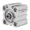SDA25 10 25mm Bore 10mm Stroke Aluminum Double Acting Pneumatic Air Cylinder