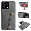 PU Leather Wallet Phone Case for Xiaomi 13 Pro,13 Multiple Card Slots Dual Metal Button Closure Shockproof Full‑Body Protective Cover