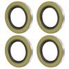 22333TB Double Lip Seals 2.250'', 3.371'' For 5200-7000Lb Trailer Axles D42 Spindle (Qty 4) Replaces Dexter 10-36 Transcom 22333TB National