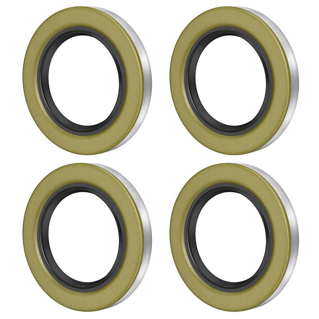 22333TB Double Lip Seals 2.250'', 3.371'' For 5200-7000Lb Trailer Axles D42 Spindle (Qty 4) Replaces Dexter 10-36 Transcom 22333TB National
