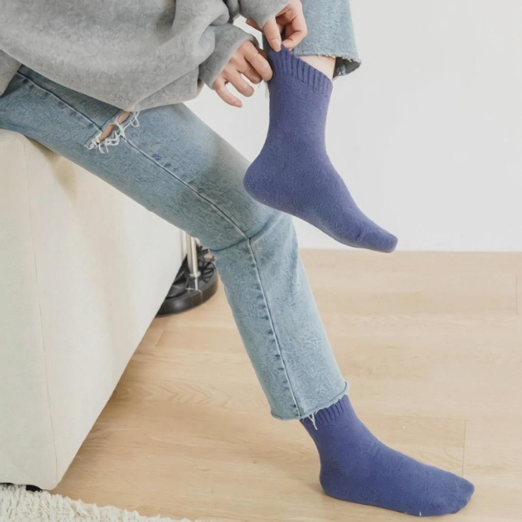 

Winter Renter s Tactel Plain Socks (10ea) Blue
