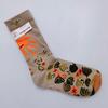 French Bonne Maison Retro Mid-Calf Socks in Maillard Color Scheme - Trendy Cotton Fashion Socks