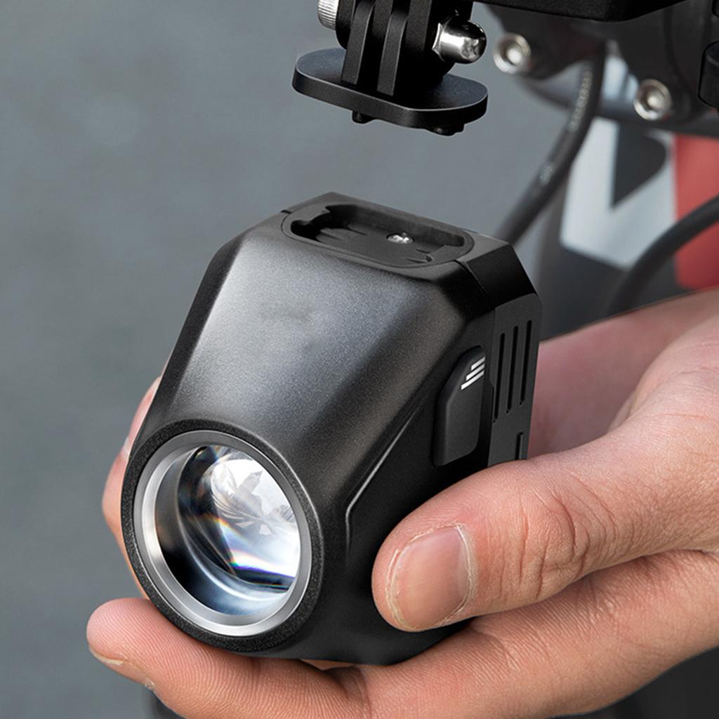 Waterproof Cycling Headlight Wireless Remote Control Bike Front Light Wireless Remote Cycling Light Bright Flashlight