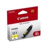 Ink Cartridge - Canon - Cli-551xl - Yellow - 35% Higher Yield - Compatible Canon