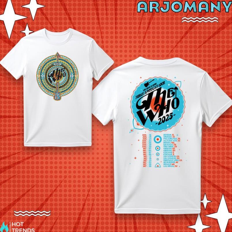 The Who The Song Is Over Guitar Arrow Dateback T-Shirt Unisex T-Shirt S