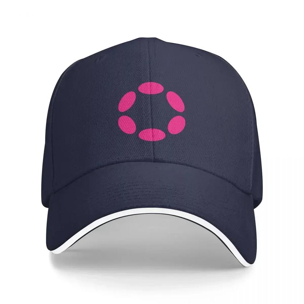 Polkadot DOT crypto cryptocurrency blockchain coin Baseball Cap tea Hat fashionable Beach luxury Women cap Unisexs Caps Womens