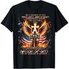 I'm A Warrior Of God The Lord Jesus Is My Commanding- Knight T-Shirt