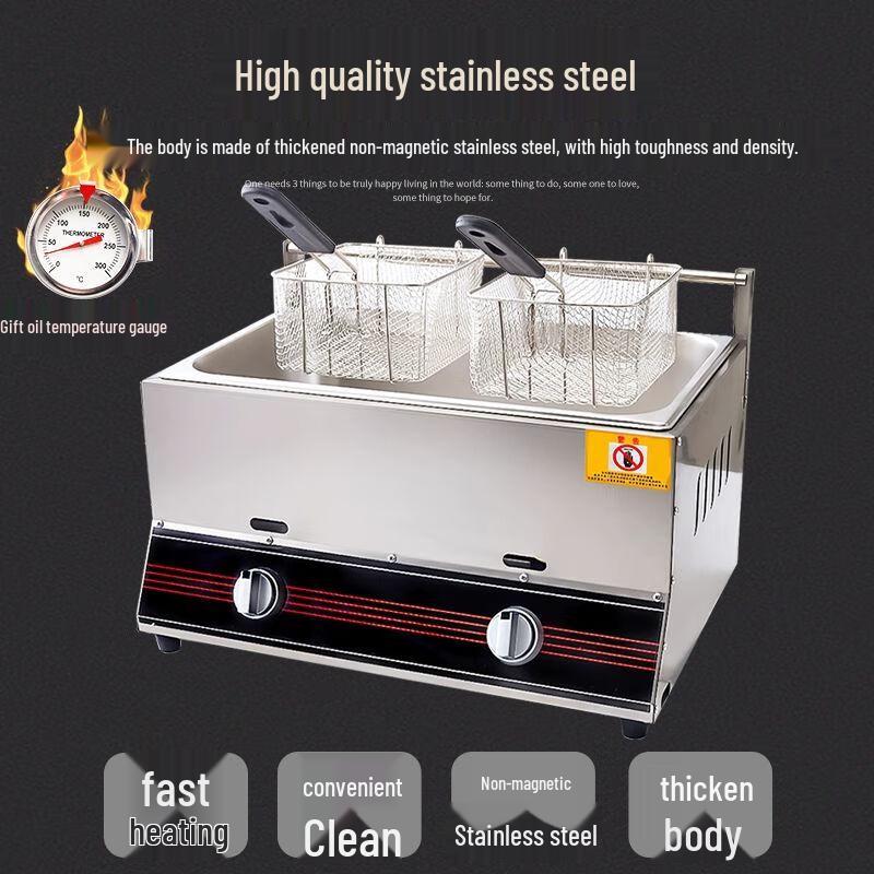 Commercial Gas Deep Fryer
