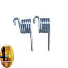 Replace the Hydraulic Spring for Commercial Mop Buckets; Torsion Springs Are Used for Wheeled Assemblies—silver 2PCS