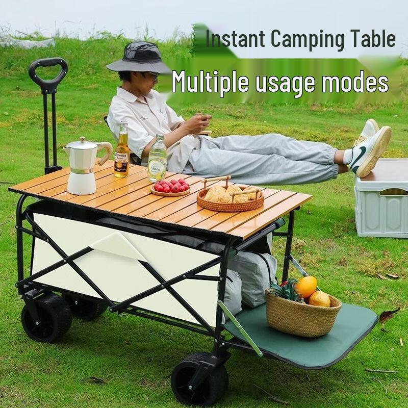 TLXT Outdoor Folding Camping Wagon