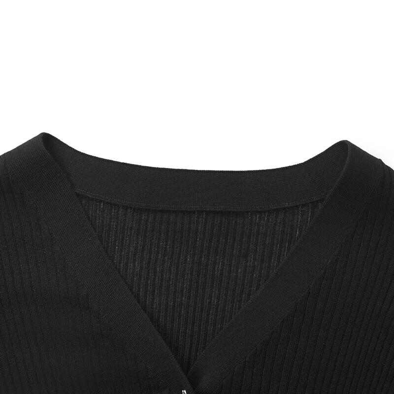 GOELIA Lyocell Tussah Silk Knitted Cardigan