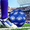 Soccer Club Emblem Design Printed Size 5 Soccer Ball - Durable, Machine-stitched, Soft and Comfortable, Suitable for Training and Matches Gift