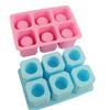 6 Cavity Silicone Ice Cup Molds For Making Hollow Ice Cups 6 Cavity Ice Tray Perfect For Summer Drink And Cocktails