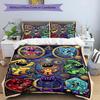 3pcs Duvet Cover Set (1*Duvet Cover + 2*Pillowcase, Without Core), Poppy Playtime Print Bedding Set, Bedroom Decor, All‑Season, Birthday Gift