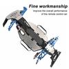 Stainless Steel RC Chassis Armor, Front Rear Protector for Slash 2  1Celsius10 RC Car, with Mounting Screws for Easy Installation