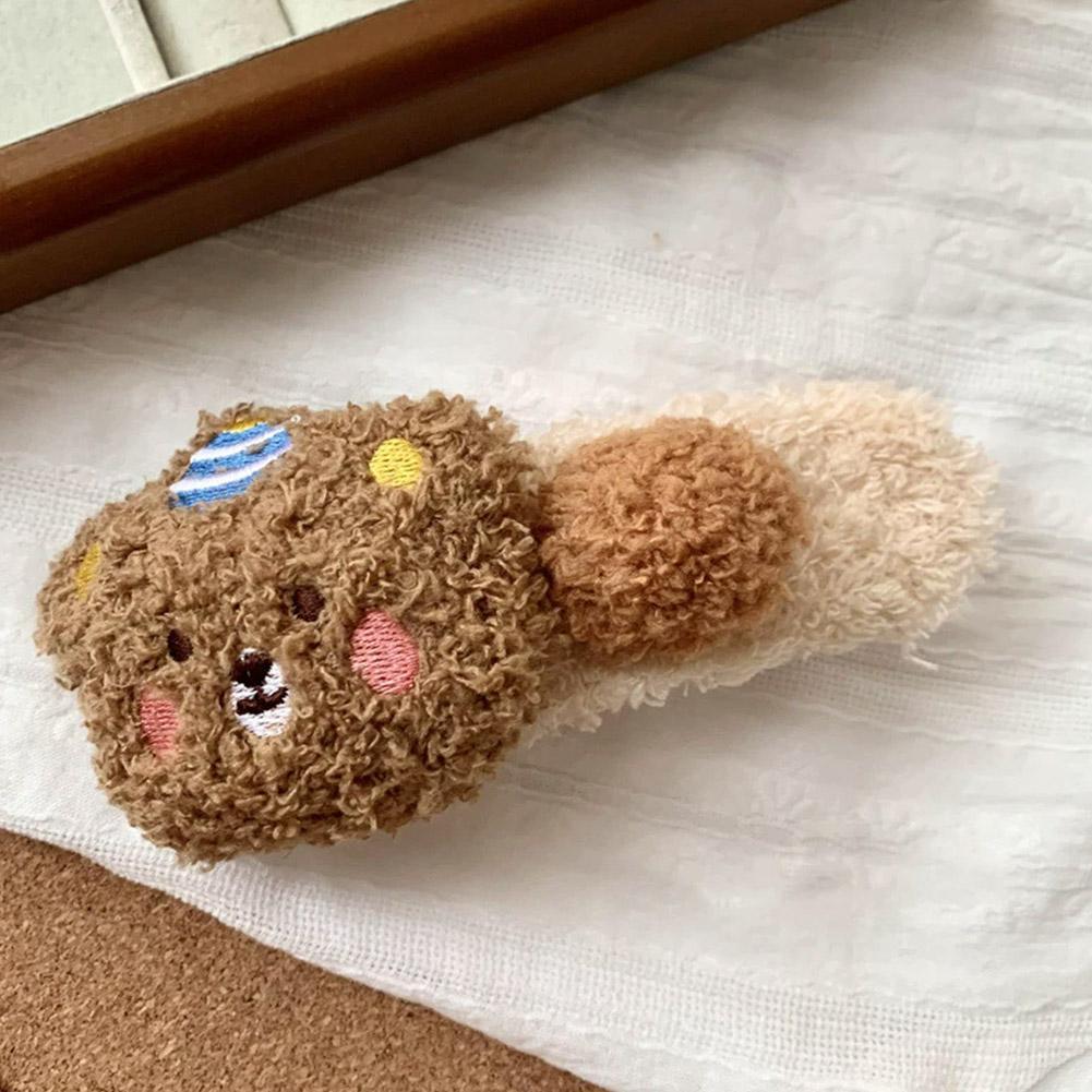 Plyšový medvídek Puding Velký Káčátko Sponka do vlasů Dámská Podzimní Dívka Zlomené Srdce Sponka do vlasů Roztomilý Wi I5P2