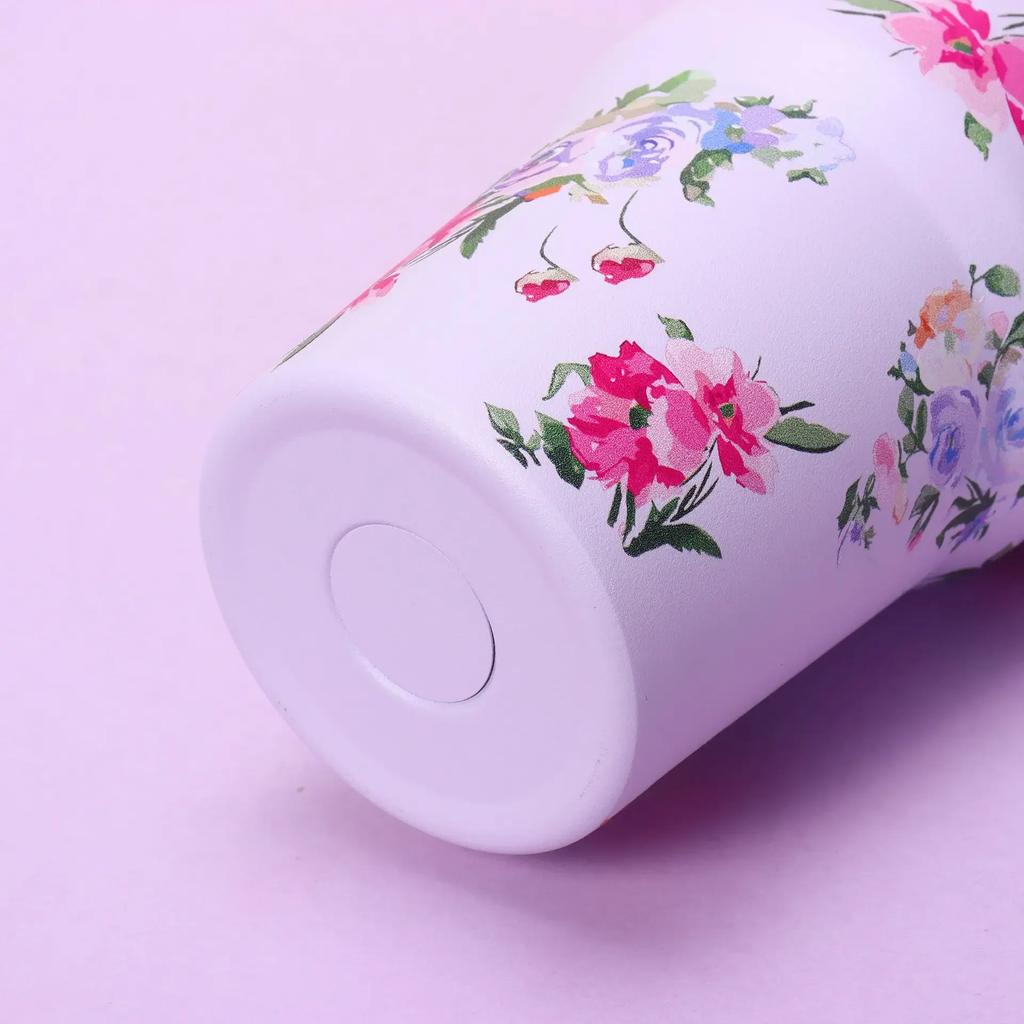 14oz Thermal Coffee Cup Car Cup with Straw Stainless Steel Vacuum Insulated Tumbler Thermal Iced Travel Cup for Outdoor