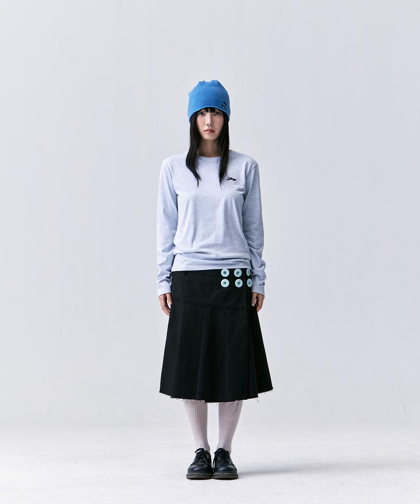 TANSANMAGNESIUM Horn Long Sleeve (Sky Blue/Black)