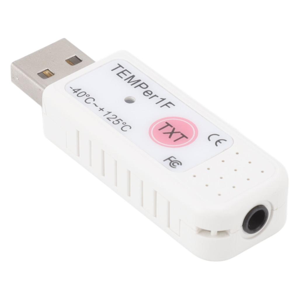 USB Computer Temperature Sensor Data Logger Temperature Alarm for Indoor Outdoor Computer Room Warehouse Monitoring