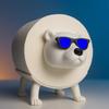 Toilet Paper Holder Tissue Rack Polar Bear Shape Reusable Handcrafted