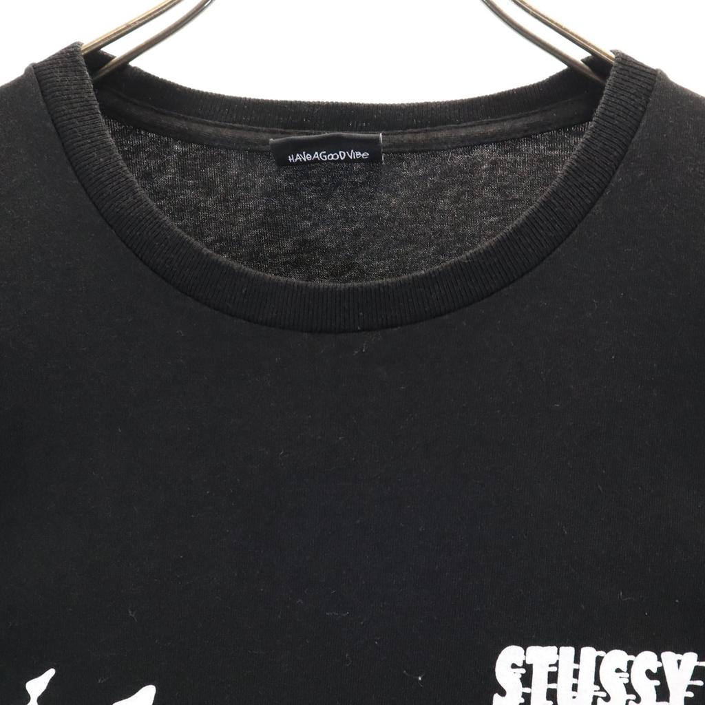 Stussy Long Sleeve T-shirt S Black Ron T Men's Used