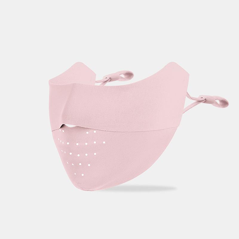 Ice Silk Face Mask Uv Sun Protection Summer Adjustable Breathable Mask Men Women Outdoor Running Cycling Sports Mask