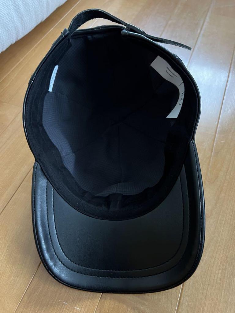 [USED] CPH X Takahiro Kawashima Black Leather Cap