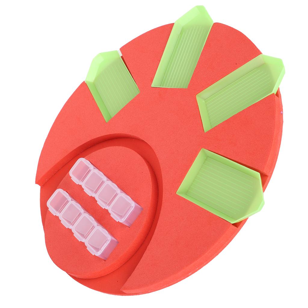 Diamond Painting Tray with Point Drill Plate Organizer Storage for Adult Children Drawing Accessory