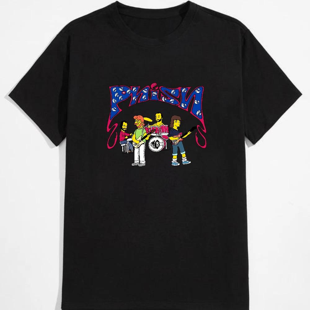Phish simpsons retro style graphic tshirt S