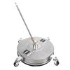 16.5 Inch Pressure Washer Surface Cleaner 4000psi Stainless Steel Power Surface Washer with 4