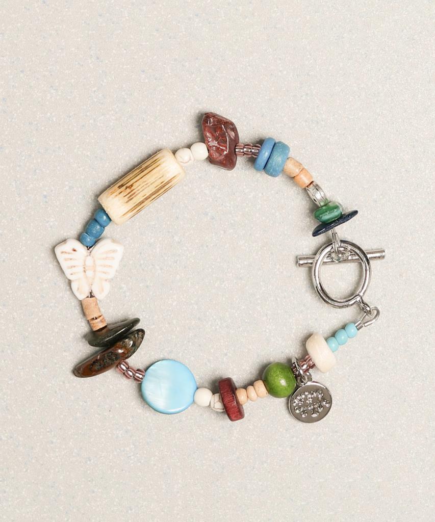 Towtow Archive Butterfly Symbol Bracelet Ivory