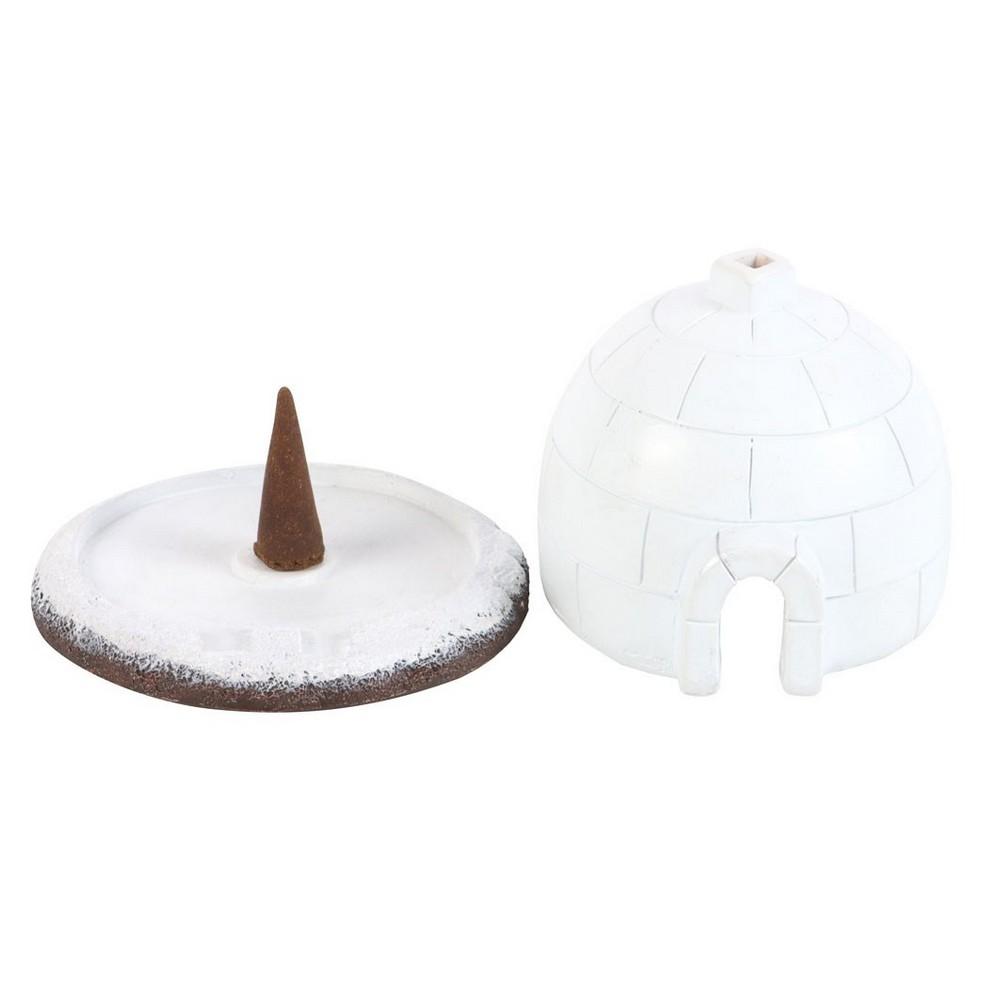 Something Different Igloo Winter Incense Cone Holder