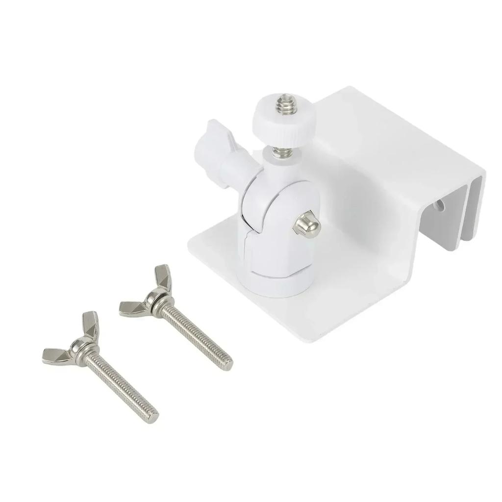 Weatherproof Gutter Monitoring Bracket Monitoring Mount Bracket With Screw Adapter For Security Cameras Power Tools Parts
