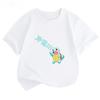 Potdemiel Summer New Squirtle Kids Cotton TShirt Comfortable and Breathable Suitable for Boys and Girls