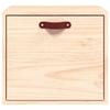 VidaXL Wall Cabinet 40x30x35 Cm Solid Pine Wood 818345