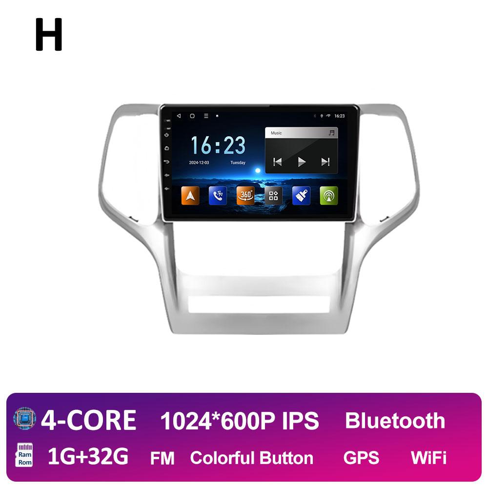 

For Jeep Grand Cherokee 2008 2009 2010 2011 - 2013 Car Audio Radio Multimedia Player Cooling fan GPS Navigation Touch Screen 4G