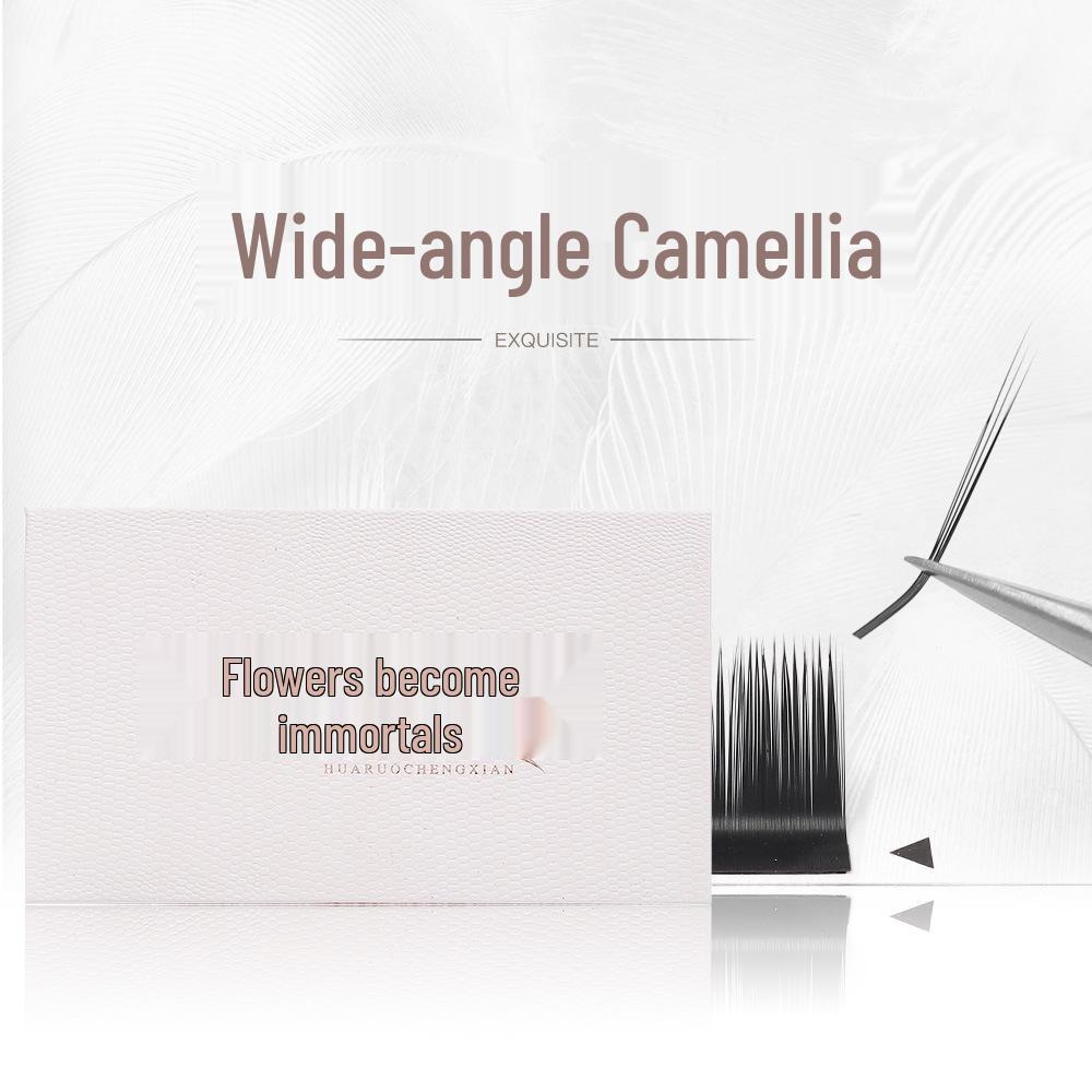 

Eternal Blooms Manga Collection: Camellia LC Soft Round & Animal-Inspired Grafted Eyelashes Wide-angle Camellia L Curl (12 rows)