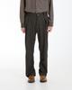 WHYSOCEREALZ Hippies Pleated Trousers (Saul Brown)