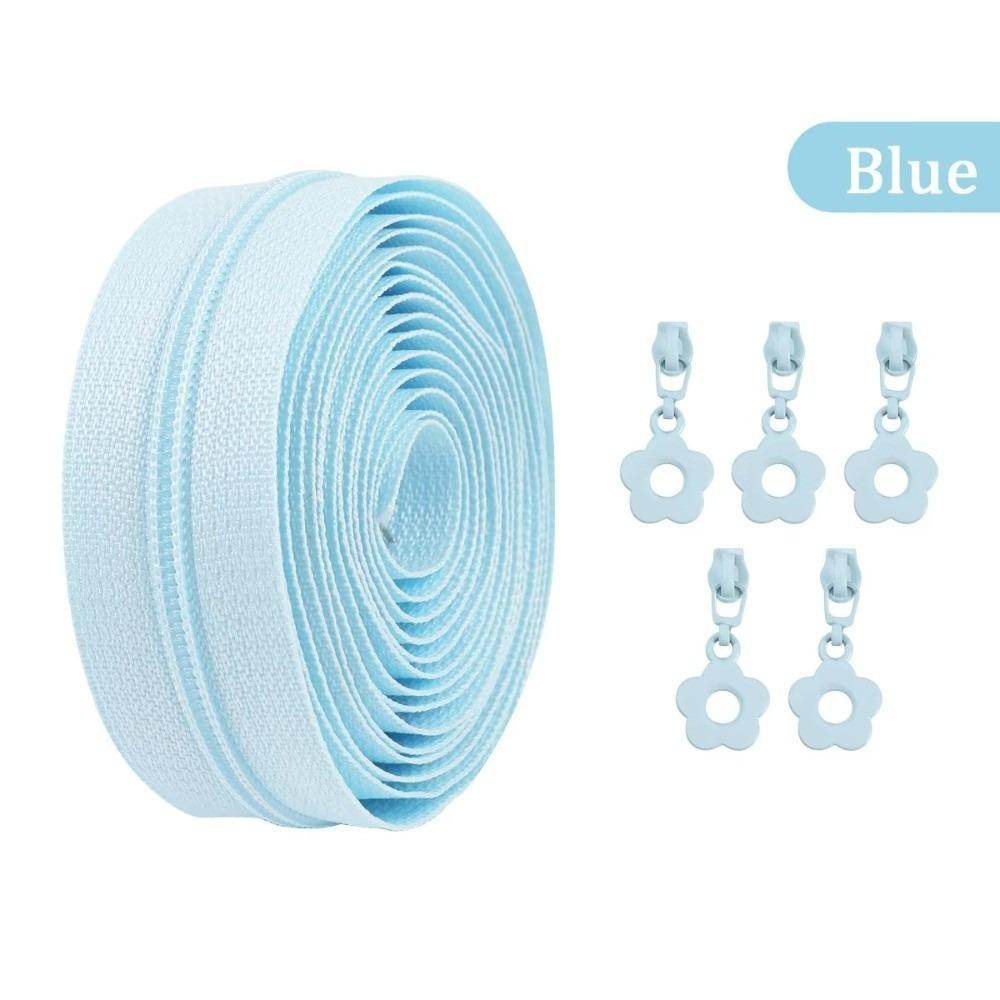 No.3 Nylon Zipper Zips Repair Kit Repair Replacement Zipper New Bag Zipper Set  Sewing Garment