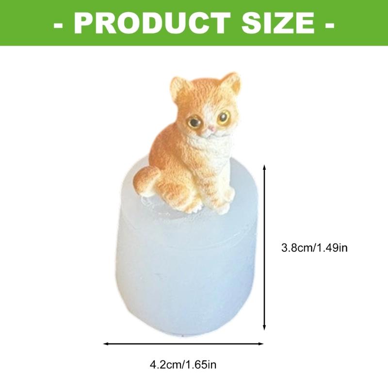 Cute Cats Shaped Silicone Mold For Baking Chocolate Soap Making And DIY Crafts Food Safe And Easy To Clean Mould