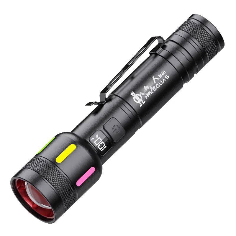 Xiaoyeren Flashlight High Brightness Long Battery Life Outdoor Portable Emergency Lighting for Fishing Home Mountaineering Patrol