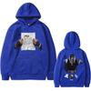 Rapper Lil Durk Doppelseitiger Print Hoodie Herren Cooles Streetwear Herren Hip Hop Mode Sweatshirts Männlich Vintage Übergroße Hoodies